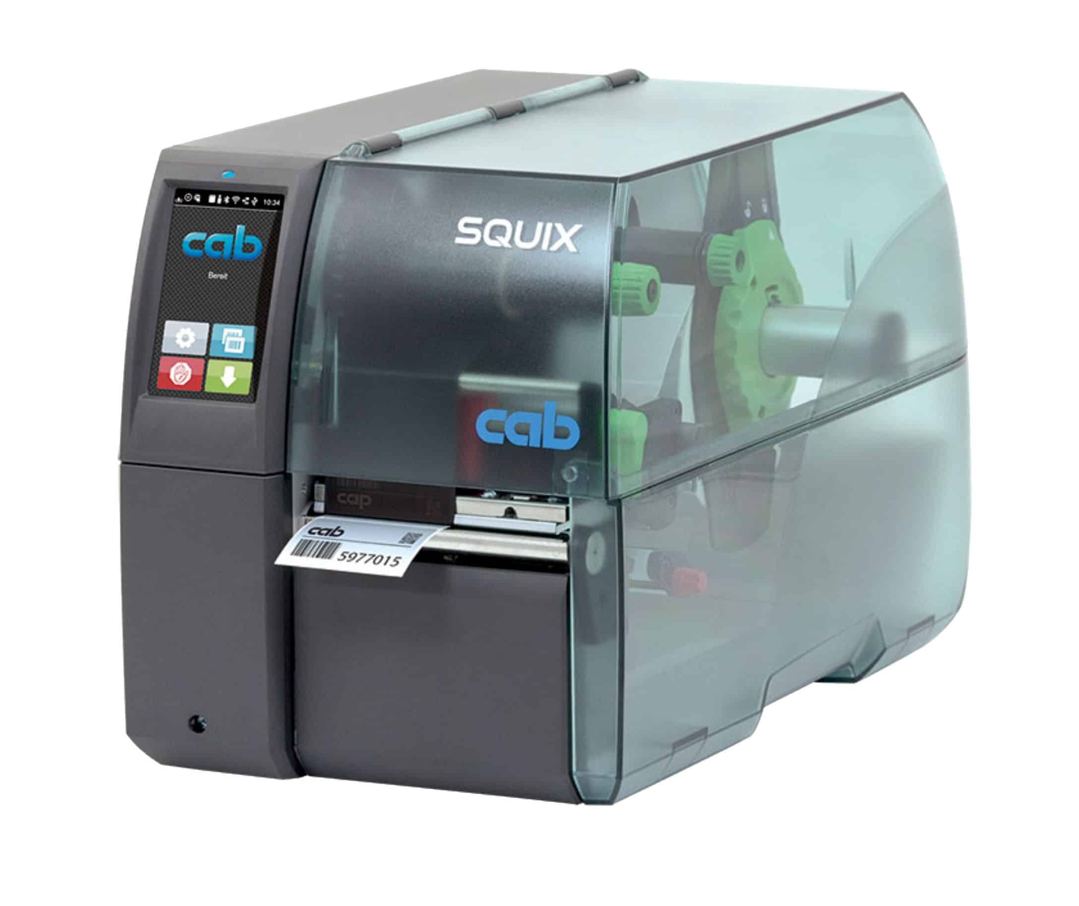 CAB SQUIX ETIKETTENDRUCKER - DER UNIVERSELLE